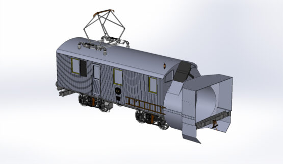 SJ Elektrisk snöslunga A3/A4